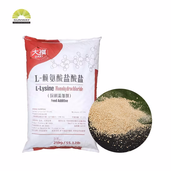 L 리신 HCl 동물 사료 등급 첨가제 동물 영양 보충교재 98.5%